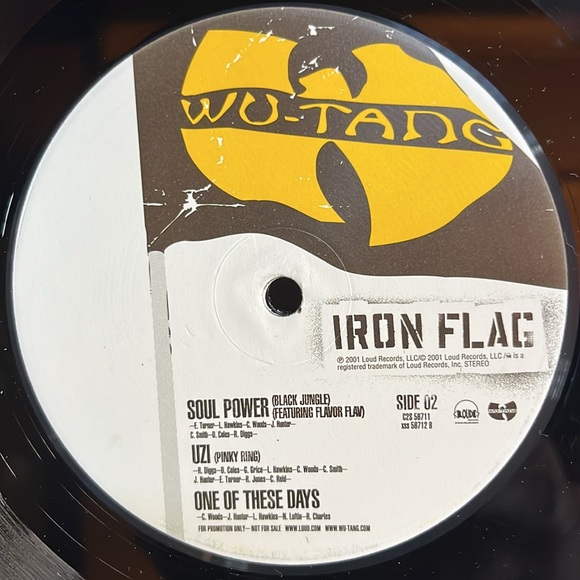 Wu-Tang Clan - “Iron Flag” Vinyl 2x LP (Promo Copy) - Picture 4 of 6